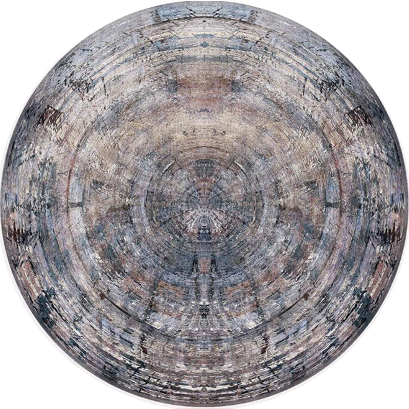 BowLift | Moroccan Door Mat Multicolored Mandala Rug Polypropylene non-slip stain-resistant machine washable Rug