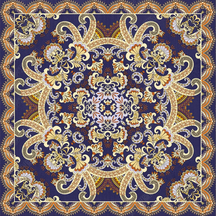 Shabby Chic Floral Area Rug Multicolored Persian Rug Polypropylene Nonslip Coating Washable Pet-Friendly Rug for the Hallway | Bowlift