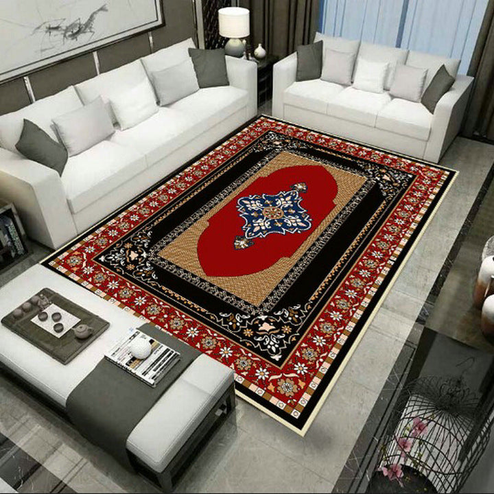 Large Persian Carpet Multicolor Jacquard Printed Carpet Washable Non-Slip Underlay Pet Friendly Carpet for the Living Room | Bowlift
