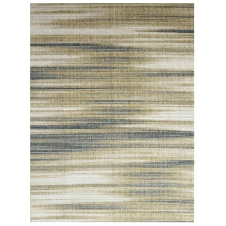 Multicolor geometric rug synthetic contemporary area rug pet-friendly non-slip back washable rug for the living room | Bowlift