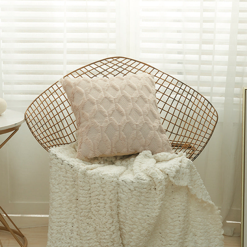 Textured Knit Cushion