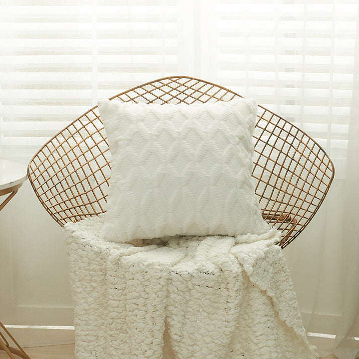 Textured Knit Cushion