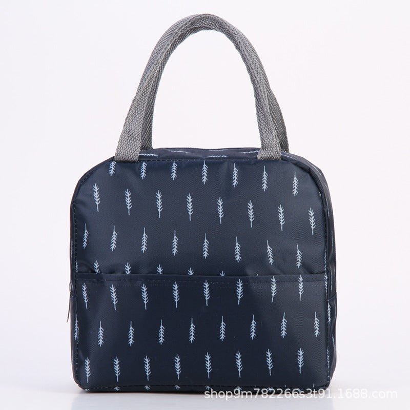 Insulated Flamingo Pattern Lunch Bag Bowlift