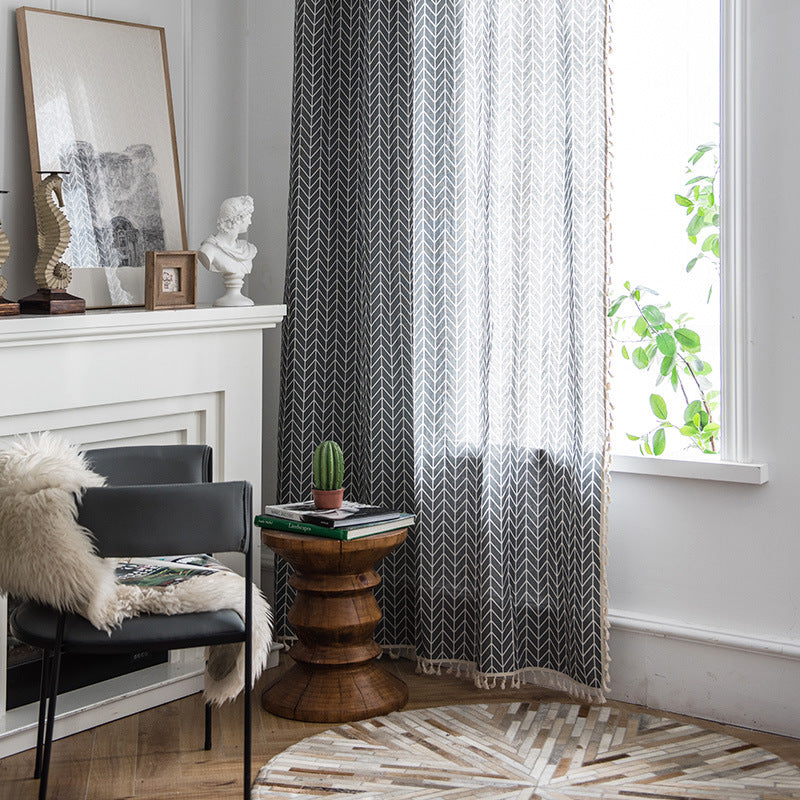 Decorative Sheer Window Curtains