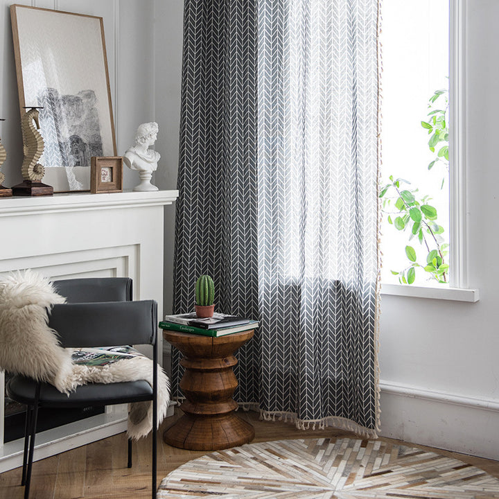 Decorative Sheer Window Curtains