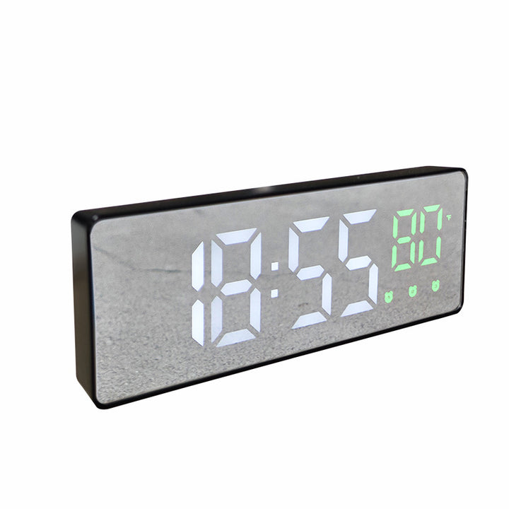 digital alarm clock with mirror Bowlift