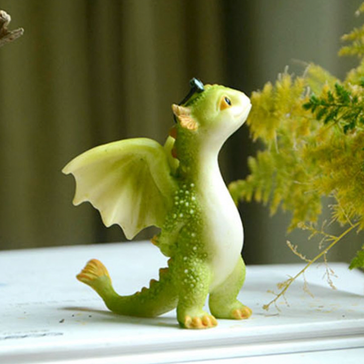 BowLift | Mini Cute Dragon Statue Decoration