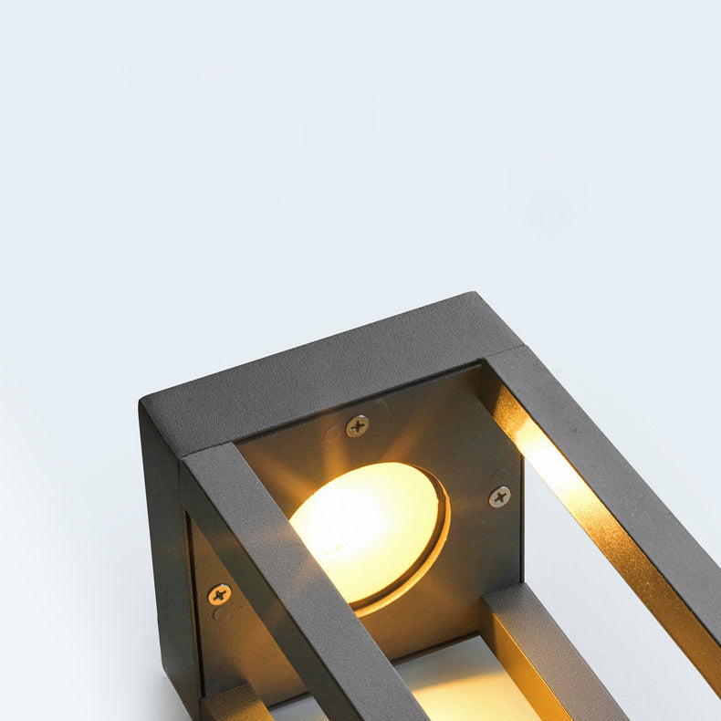 Modern Minimalist Waterproof Cylinder Square Aluminum LED Landscape Light For Garden | Bowlift