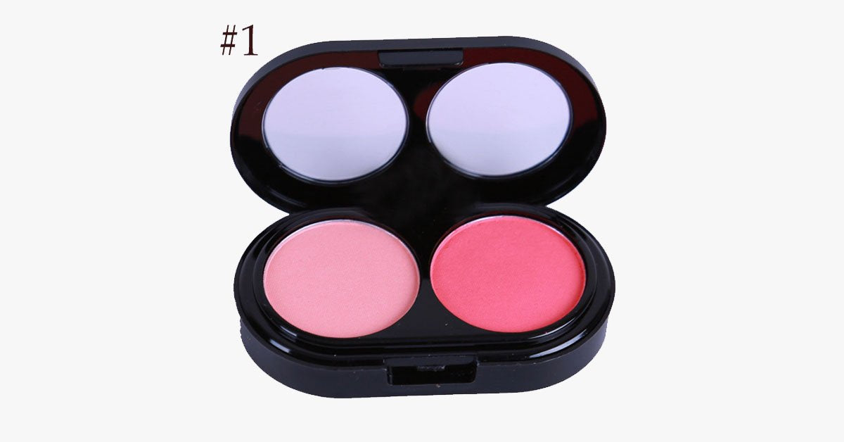 BowLift | 2 Colors Blush Palette – Bring a rosy pink glow to your cheeks