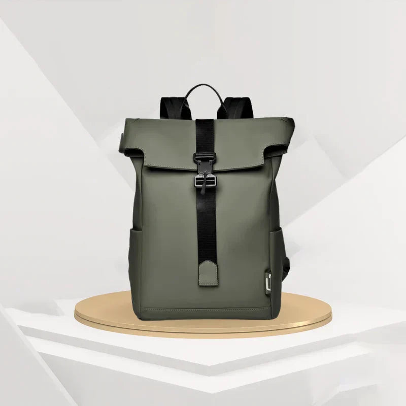 BowLift | BergTrek Waterproof Ergonomic Backpack – Lightweight Travel Rucksack with USB Charging & Large Laptop Storage