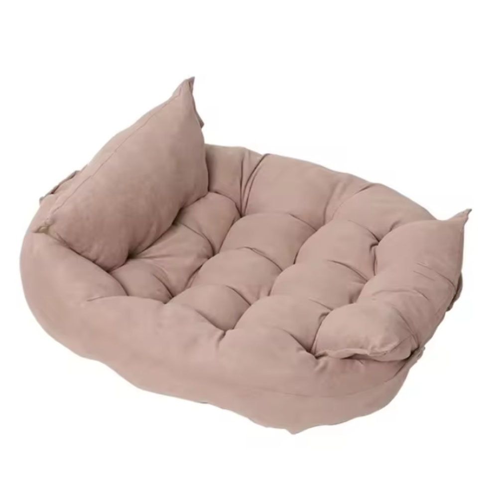 PlushPaws •  3-in-1 Dog Bed