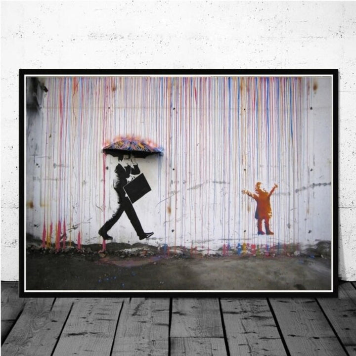 Street Art Pop Graffiti - Canvas Wall Art Painting | Bowlift