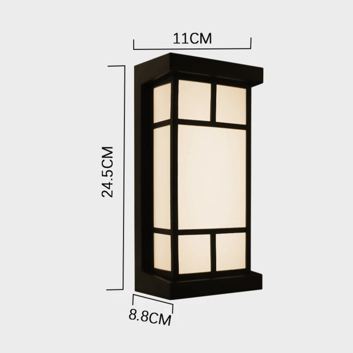 BowLift | LumeRadar – Modern LED Outdoor Wall Light with IP65 Waterproof & Motion Radar Sensor