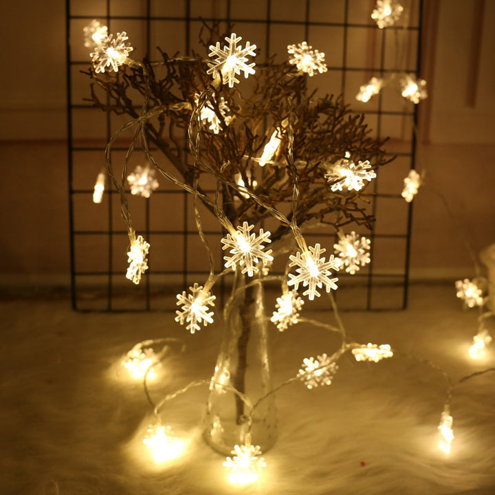Snowflake String Lights