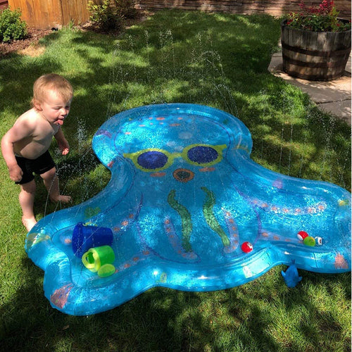 Unisex Inflatable Water Toy in Octopus Shape Bowlift