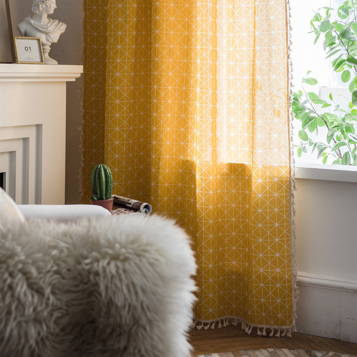Geometric Patterned Decorative Throw Blanket
