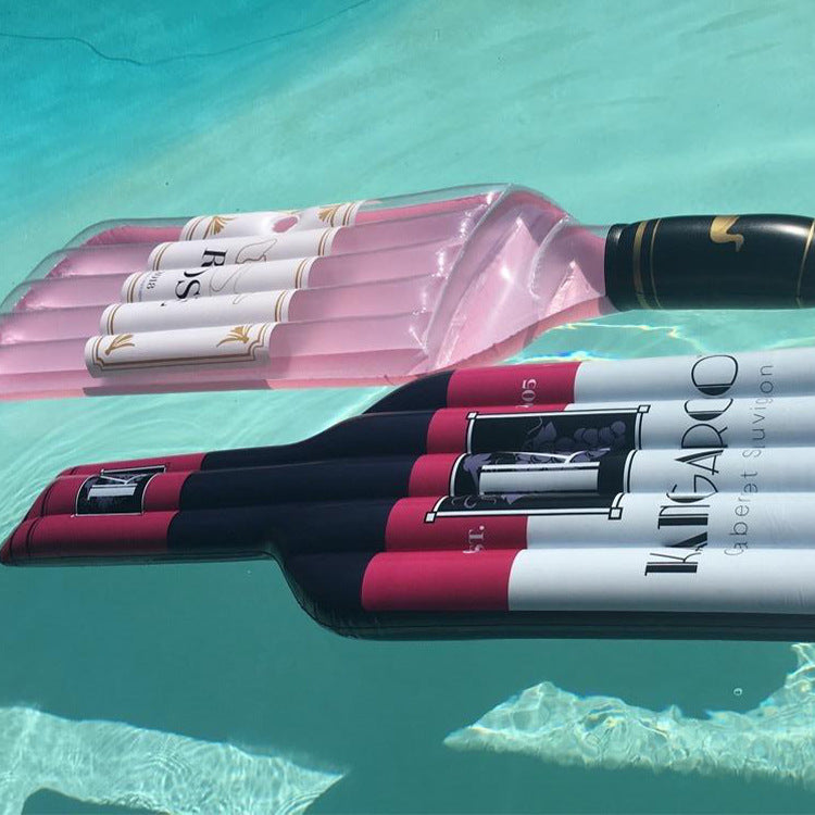 Ladies Rosé wine in elegant bottle Bowlift