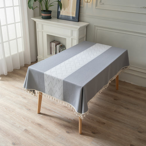 Elegant Woven Table Cover