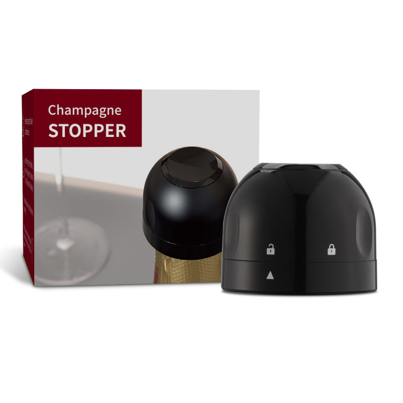 Reusable Leakproof Silicone Sealed Champagne Wine Bottle Stopper | Bowlift