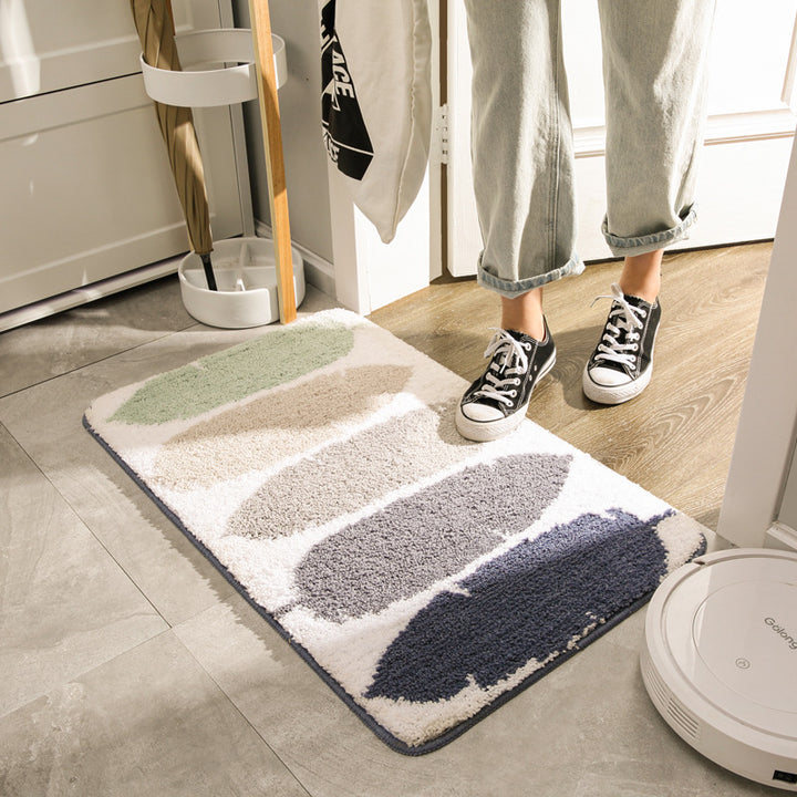 Plush Bathroom Rug Set