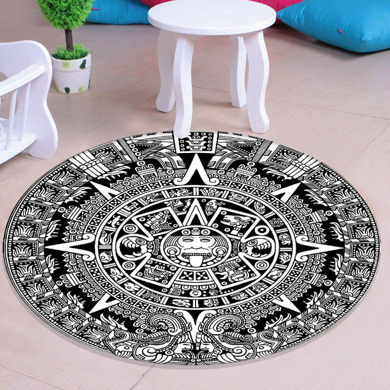 BowLift | Multicolored unique carpet Synthetic 3D geometric print carpet non-slip backing pet-friendly carpet for bedroom