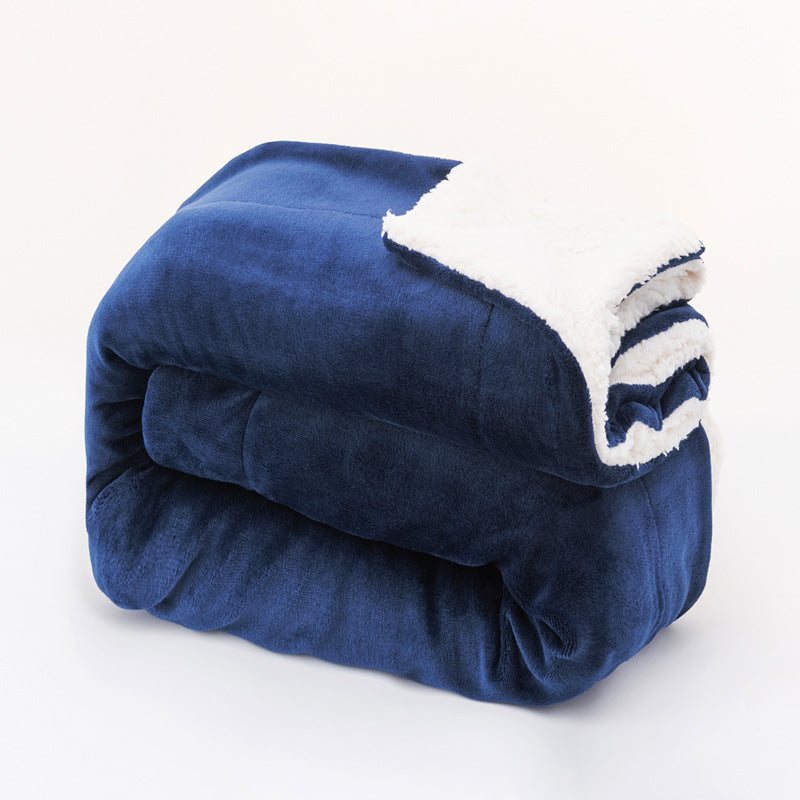 Ladies cozy reversible blanket with high-quality microfiber fabric Bowlift