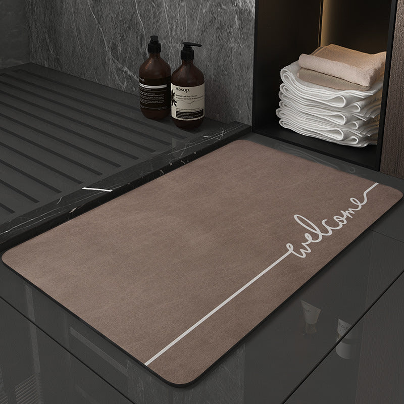 Soft and Absorbent Bathroom Mat Bowlift