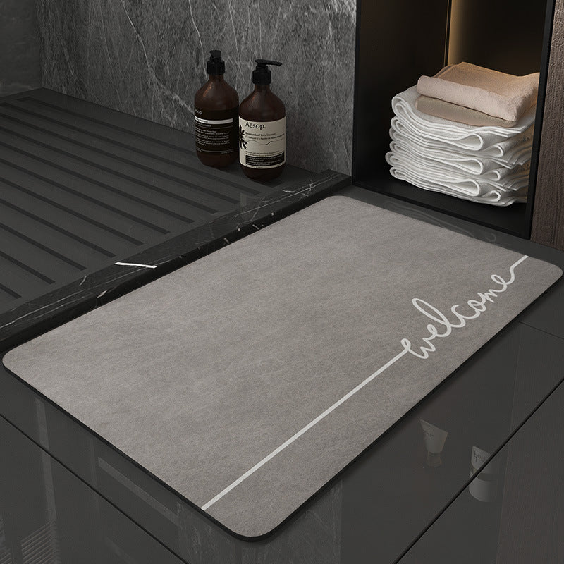 Soft and Absorbent Bathroom Mat Bowlift