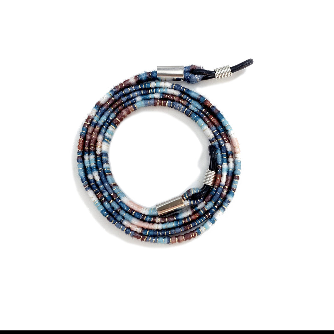 Colorful Beaded Eyewear Strap Bowlift