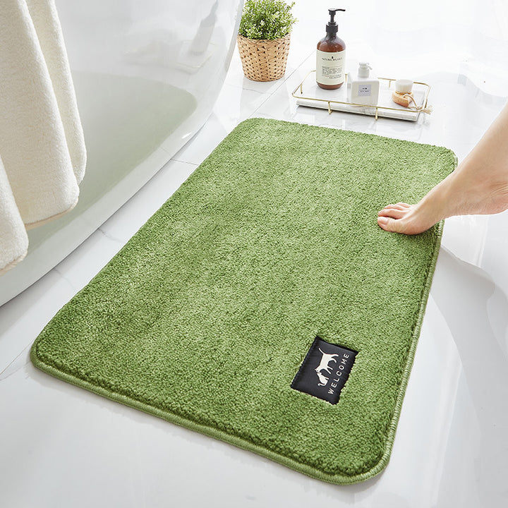Plush Microfiber Bath Mat Bowlift