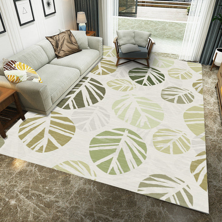 Multicolored Western rug Polypropylene Abstract print rug Easy care Pet-friendly rug for the bedroom | Bowlift