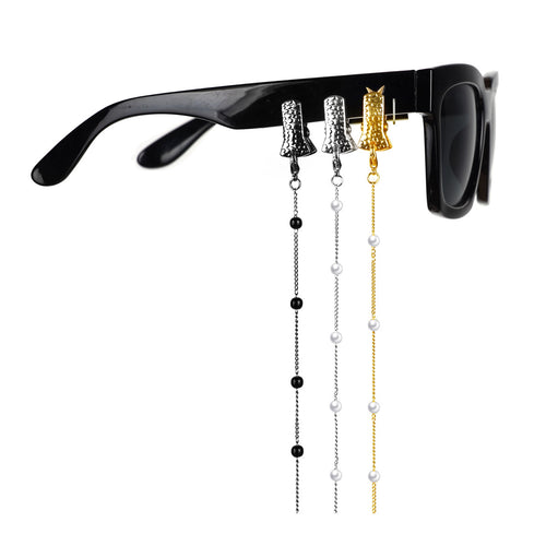 Beaded Eyewear Chain with Unique Charm Bowlift