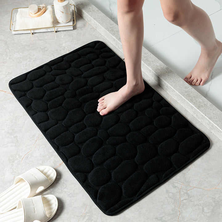 Textured Memory Foam Bath Mat
