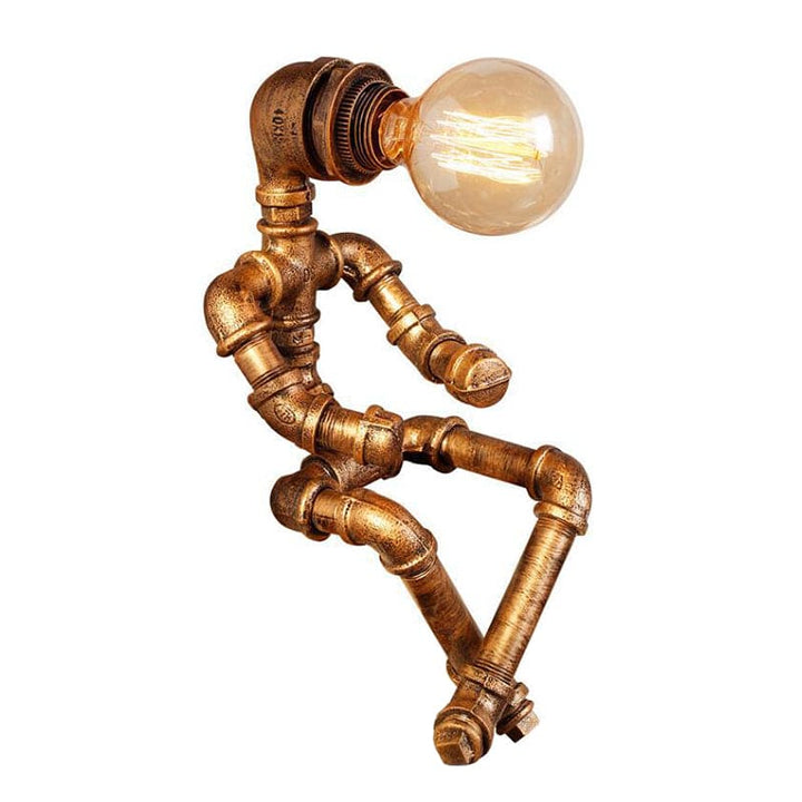 BowLift | RoboShine Robot Lamp – Playful Iron Lighting for Home