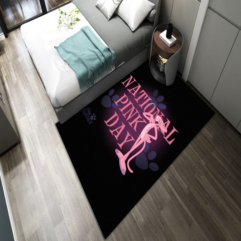 BowLift | Western garden printed rug Multicolor Polyester rug with non-slip backing Stain-resistant indoor rug for bedroom