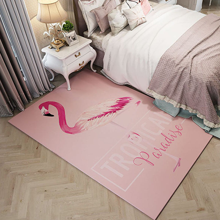 BowLift | Western garden printed carpet multicolored polyester carpet with non-slip backing stain-resistant indoor carpet for bedroom