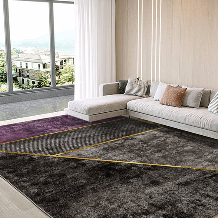 BowLift | Nordic Living Room Rug More Colors Geometric Pattern Indoor Rug Polyester Pet-Friendly Stain Resistant Rug