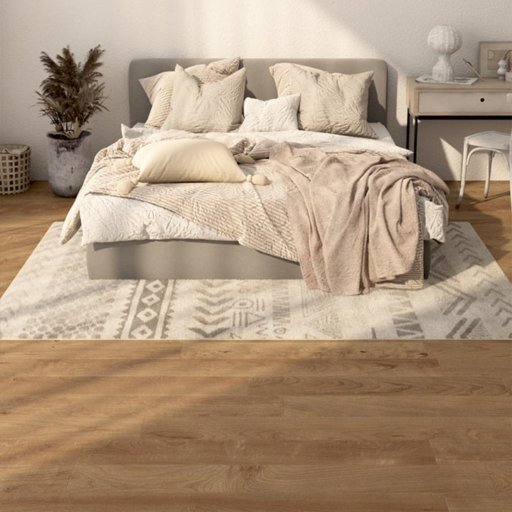 BowLift | Multicolored Bedroom Rug Ethnic Geometric Rug Polypropylene Pet Friendly Washable Indoor Rug