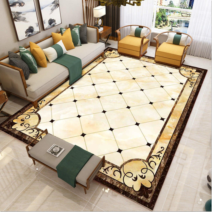 BowLift | Luxury Southwest Rug Multicolored Floral Print Rug Pet-Friendly Easy to Care Washable Rug for the Living Room