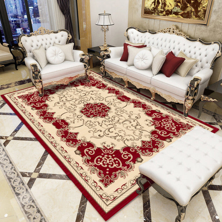 BowLift | Antique patterned rug multicolored polypropylene indoor rug easy care washable rug for living room