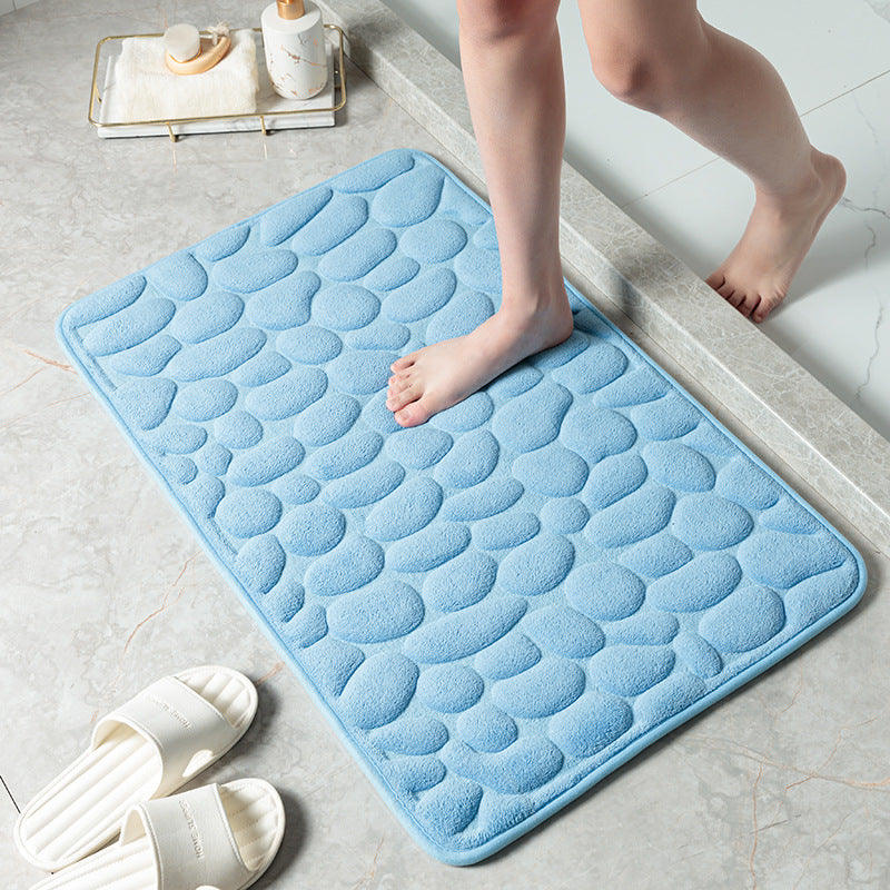 Textured Memory Foam Bath Mat