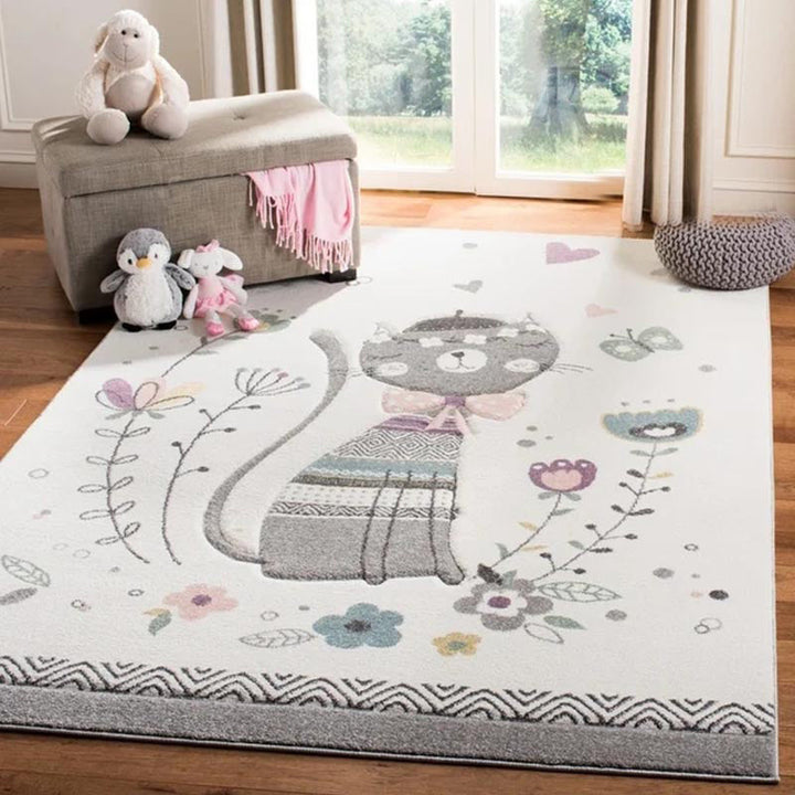 BowLift | New children's carpet Multi-colored Cartoon Indoor carpet Synthetic Non-slip Stain-resistant Washable carpet