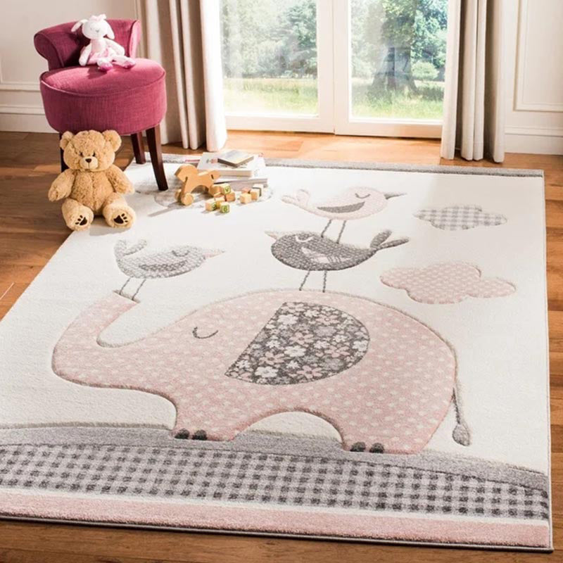BowLift | New children's carpet Multi-colored Cartoon Indoor carpet Synthetic Non-slip Stain-resistant Washable carpet