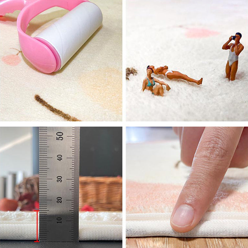 BowLift | New children's carpet Multi-colored Cartoon Indoor carpet Synthetic Non-slip Stain-resistant Washable carpet
