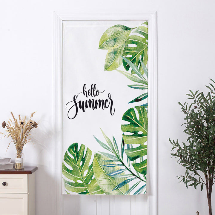 Decorative Watercolor Plant Wall Tapestry