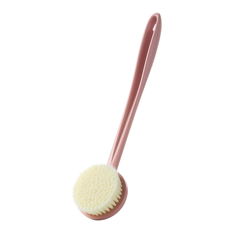 Long-Handled Soft Bristle Back Exfoliating Shower Brush Bowlift