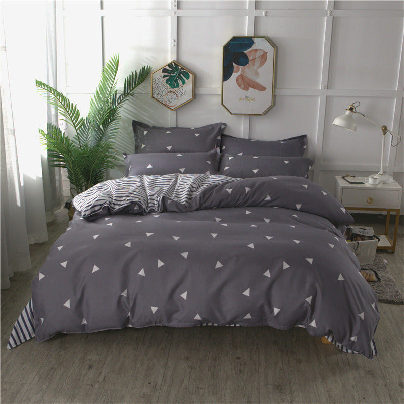 Floral Pattern Decorative Bedding Set