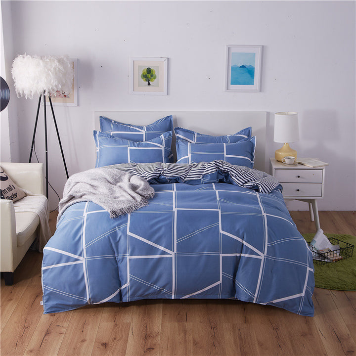 Floral Pattern Decorative Bedding Set