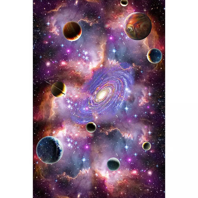 BowLift | Multicolored novelty rug polyester room pattern area rug with non-slip backing machine washable rug for the bedroom