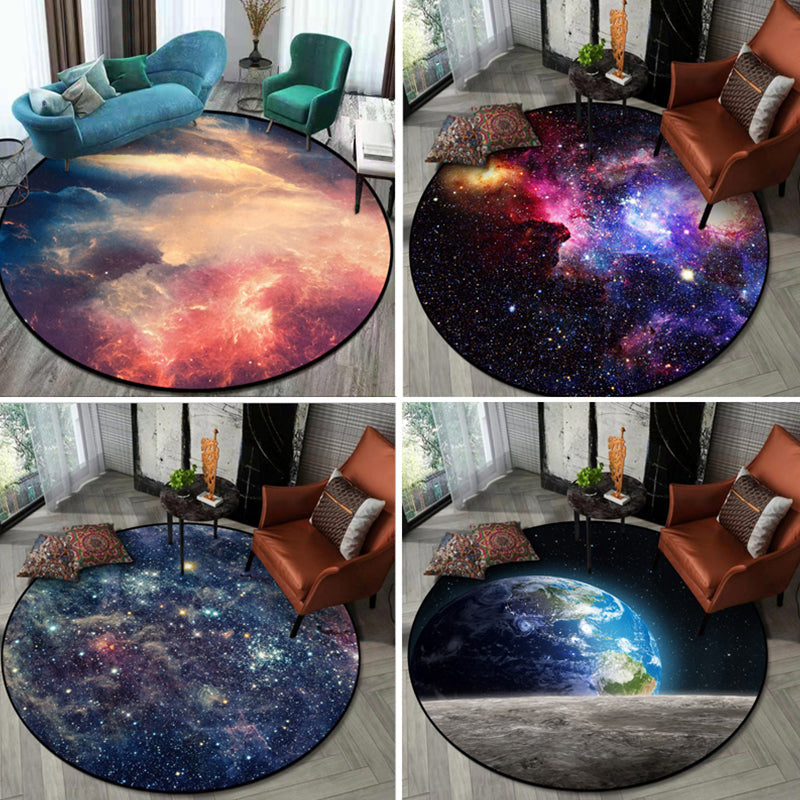 BowLift | Modern Living Room Rug Multicolored Area Pattern Area Rug Pet-Friendly Easy Care Indoor Rug